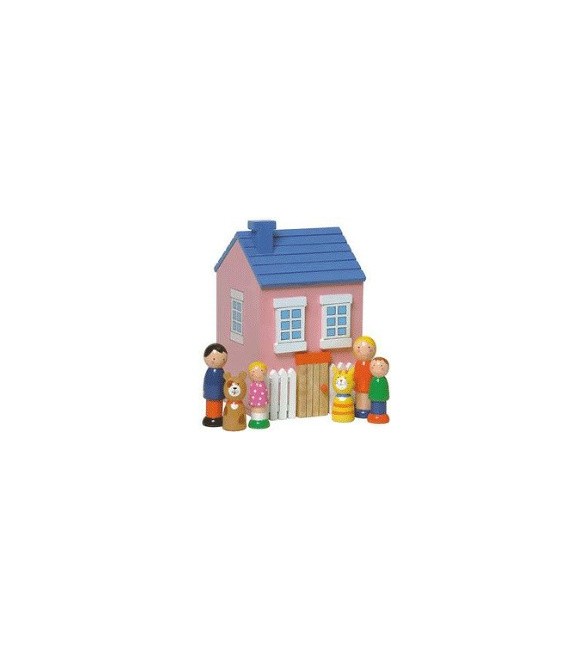 Traditional Wooden Dolls House