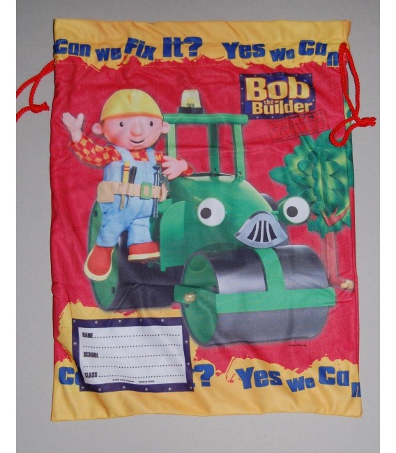 Bob the Builder Laundry Bag / Swimming Bag