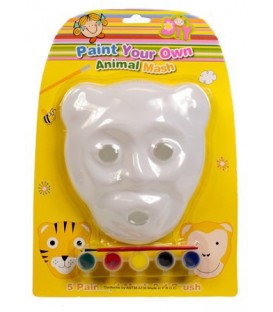 Paint Your Own Animal Mask Set