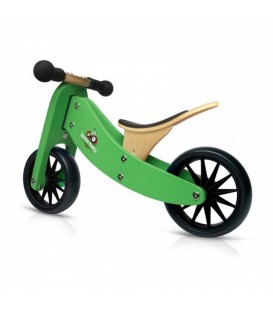 Kinderfeets Tiny Tot - Green - Convertible Trike / Bike
