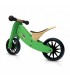 Kinderfeets Tiny Tot - Green - Convertible Trike / Bike