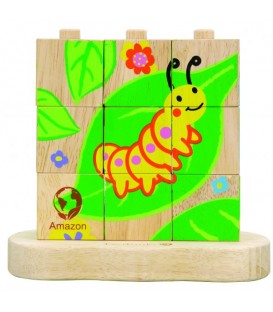 From Caterpillar to Butterfly – Stacking Puzzle
