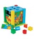 Traditional Wooden Puzzle Cube Sorter